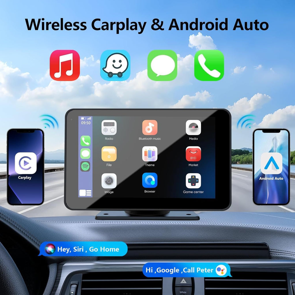CarPlay + Câmera traseira