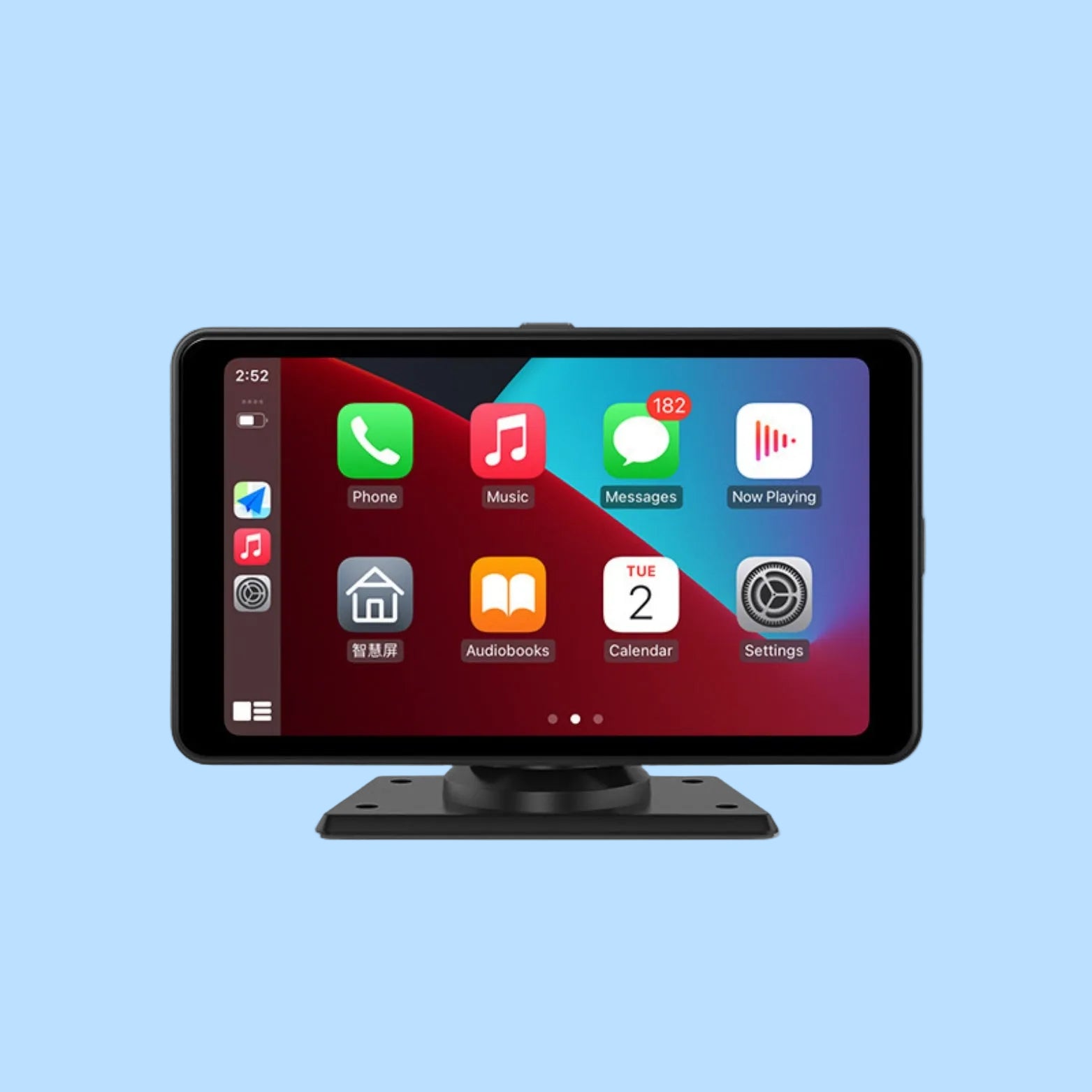 CarPlay + Câmera traseira