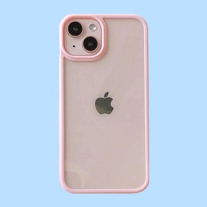 Capa acrílica colorida para iPhone